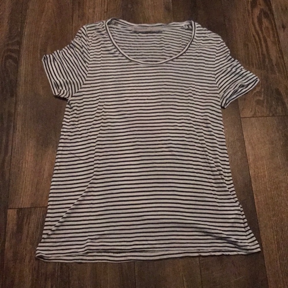 All saints striped T-shirt small